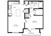 somerville 1x1 638 sf